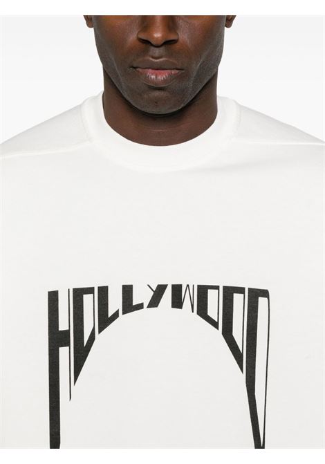 t-shirt jumbo uomo latte RICK OWENS DRKSHDW | DU01E3274 RIGEP21109